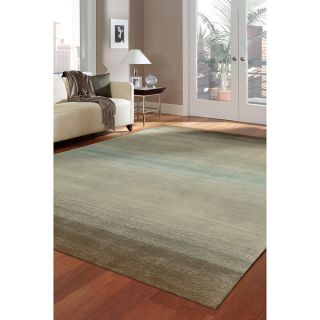 Safavieh Palazzo Black/Turquoise Over Dyed Chenille Area Rug (4 x 6)