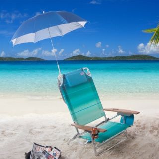 Rio Big Kahuna Beach Chair with FREE Clamp On Umbrella   Beach Chairs