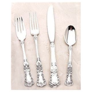 Sterling Silver Groham Buttercup 4 Piece Flatware Set