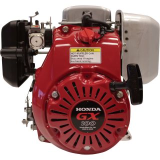 Honda GX Series Horizontal OHC Engine — 98cc, 3/5in. x 1in. Shaft, Model# GX100RTKRMB  20cc   120cc Honda Horizontal Engines