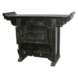 Oriental Furniture Altar 2 Drawer Cabinet
