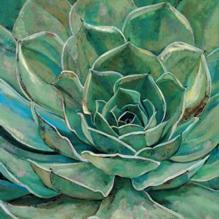 Portfolio Canvas Decor Agave Flower by Elinor Luna Framed Painting
