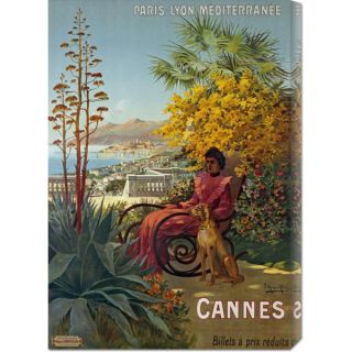 Big Canvas Co. Hugo dAlesi Cannes, P.L.M Stretched Canvas Art
