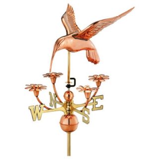 Good Directions Full Size Weathervane Hummingbird with Flowers in