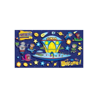 Space School Welcome Bulletin Board Cut Out