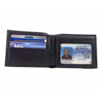Bosca Old Leather Double I.D. Credit Wallet in Black