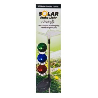 Headwind Consumer Products Solar Butterfly Garden Stake