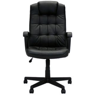 Furinno Hidup Boss High Back Leather Executive Office Chair