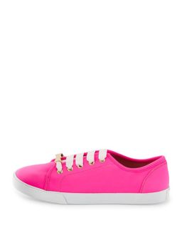 kate spade new york keds lodero neoprene sneaker, neon pink