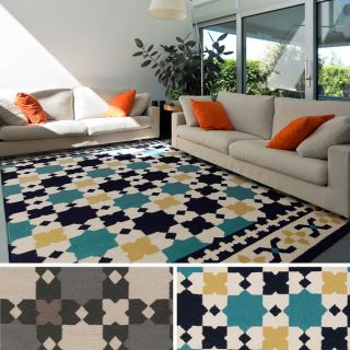 Scottsdale Flatweave Geometric Area Rug (8 x 11)