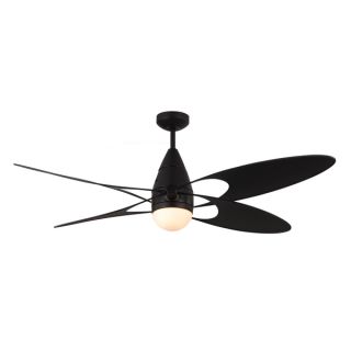Monte Carlo Butterfly Matte Black 54 inch Ceiling Fan   17170412