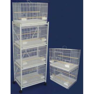 YML Three Shelf Stand for Medium Bird Breeding Cage