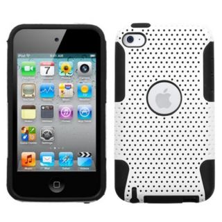 INSTEN White/ Black Astronoot iPod Case Cover for Apple iPod Touch 4th