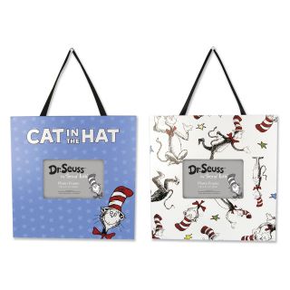 Dr. Seuss CAT IN THE HAT Frames   Set of 2   Kids and Nursery Wall Art