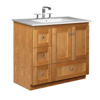 Strasser Woodenworks Simplicity 37 Single Bathroom Vanity Set
