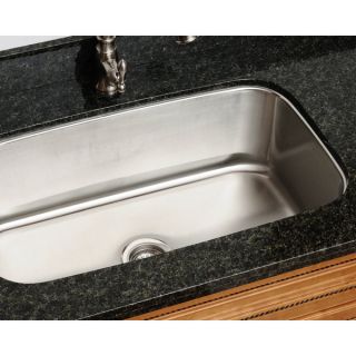 MR Direct 3118 16 Single Bowl Stainless Steel Kitchen Sink   16725624