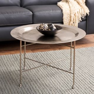 Antique Nickel Coffee Table (India)   Shopping