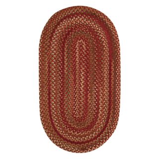 Capel Manchester 0048BSK0 Braided Rug   Redwood   Braided Rugs