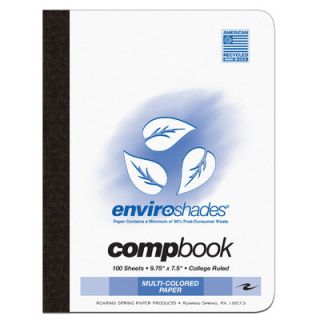 Roaring Spring Paper Products 100 Sheet Enviroshades Comp Book