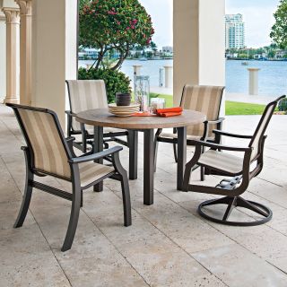 Telescope Casual St. Catherine MGP Sling Dining Chair   Outdoor Dining Chairs