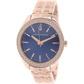 Armani Exchange Womens AX5511 Rose Gold Stainless Steel Quartz Watch