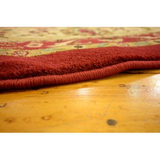 Agra Red Area Rug by Unique Loom