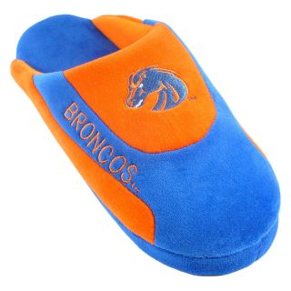 Comfy Feet NCAA Low Pro Stripe Slippers   Boise State Broncos   Mens Slippers