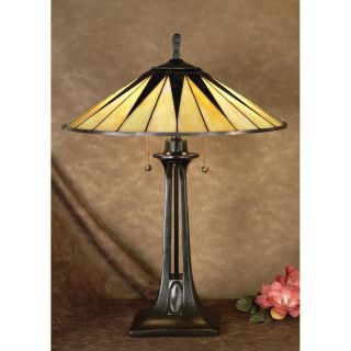 Quoizel Gotham TF6668VB Tiffany Lamp   Table Lamps