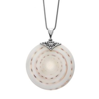 Michael Valitutti Gold over Sterling Silver Pearl and Cubic Zirconia