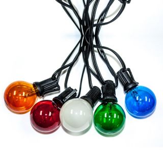 String Light Company Outdoor Party String Lights   Outdoor Hanging Lights