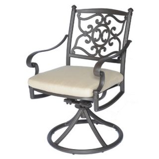 Meadow Decor Kingston Dining Arm Chair with Cushion