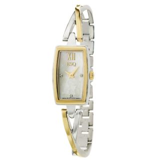 ESQ by Movado Womens Sienna Mother of Pearl Dial Stainless Steel