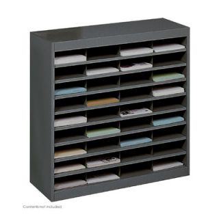 Safco Products Steel Literature Organizer with 36 Letter Size
