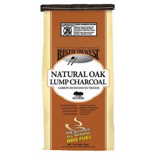 Best of the West Natural Oak Lump Charcoal   Set of 2
