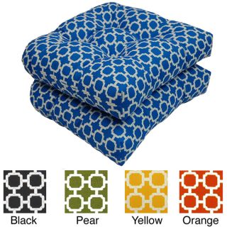 All Weather UV Resistant U shaped Outdoor Chair Cushions (Set of 2)