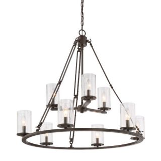 Buchanan 9 Light Candle Chandelier by Quoizel