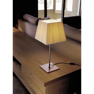 Cotton Table Lamp with Empire Shade