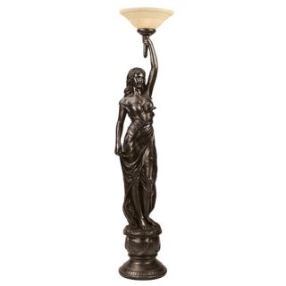 Design Toscano Goddess Hestia Sculptural Floor Lamp