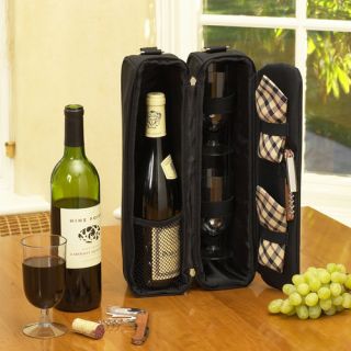 Picnic At Ascot London Sunset Wine Carrier Set