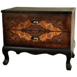 Olde Worlde Euro 2 Drawer Cabinet by Oriental Furniture