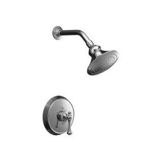 Central Brass Self Closing Shower Stop Faucet with Pull Chain in