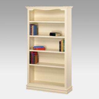 A & E Cape Cod A & E Solid Oak Wood Bookcase  White   Bookcases