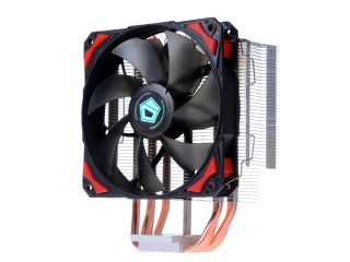 ID COOLING SE 214X Aluminum Stick Support, 4 Direct Touch Heatpipe, 120mm PWM Fan with Noise Absorption Rubber Pads, Compatible with Intel LGA2011/1150/1155/1156 & AMD FM2(+)/FM1/AM3(+)/AM2(+)