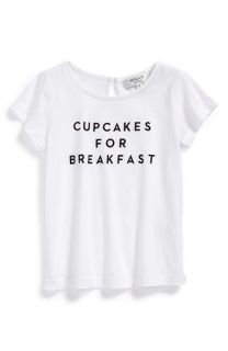 Milly Minis Cupcakes for Breakfast Tee (Little Girls & Big Girls)