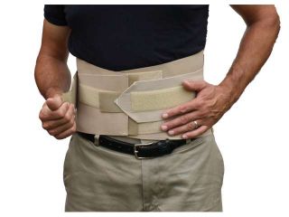 Double Pull Lumbar Sacral Back Support Brace