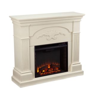 Upton Home Gilbert Ivory Electric Fireplace   Shopping