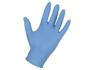 GJO15364 Powdered Nitrile Gloves, 5Mil, XX Large, 100/BX, Light Blue