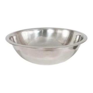 CRESTWARE MB05 Mixing Bowl, Stainless Steel, 5 qt.