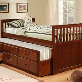 Williams Import Co. Twin Captain Bed in Cherry