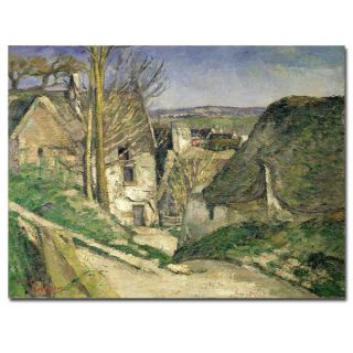 Paul Cezanne The House of the Hanged Man Canvas Art